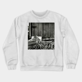 Rope and Anchor - Brancaster Staithe, Norfolk, UK Crewneck Sweatshirt